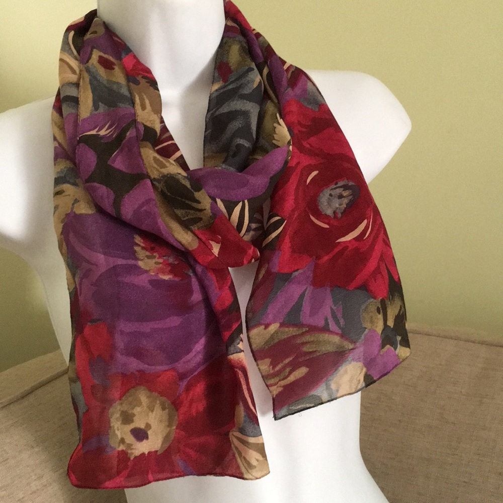Silk scarf